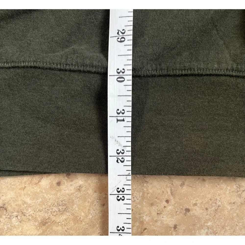 Polo Ralph Lauren Mens XLT Olive Green Quarter Zip Pullover Sweater Big & Tall